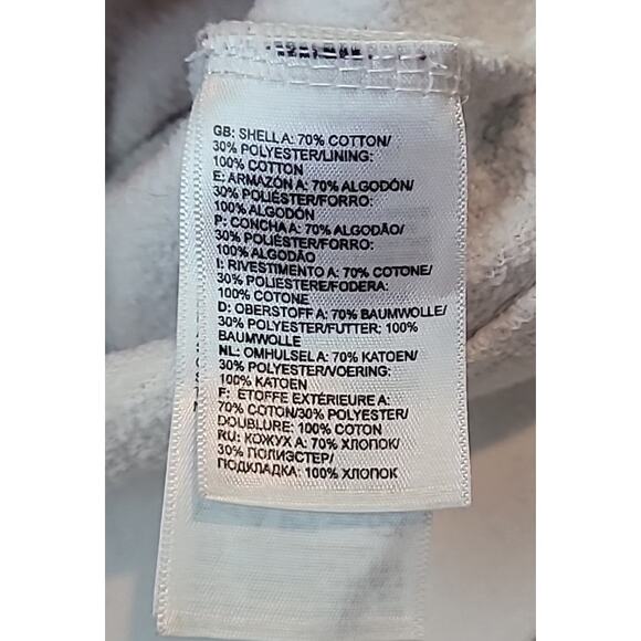 The North Face Women’s Trivert Hoodie M White Purple Logo - Picture 9 of 12